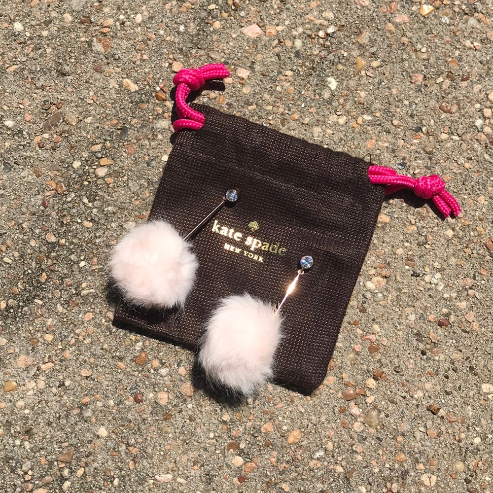 Kate Spade Pom Pom Earrings